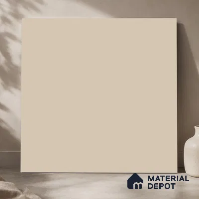 Plain Wall & Floor Tile TL 11642 Alba Canvas | 2 ft x 2 ft Matte Finish Full Body Vitrified Tile - 9 mm | Suitable For Bathroom, Balcony, Courtyard