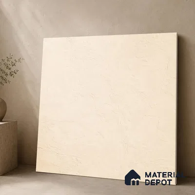 Plain Wall & Floor Tile TL 11642 B Sahara Plaster | 2 ft x 2 ft Punch Matte Finish Full Body Vitrified Tile - 9 mm | Suitable For Bathroom, Balcony, Courtyard