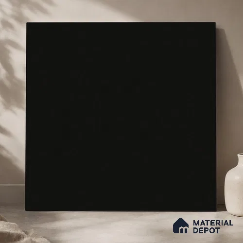 Plain Wall & Floor Tile TL 11644 Obsidian Shadow | 2 ft x 2 ft Matte Finish Full Body Vitrified Tile - 9 mm | Suitable For Bathroom, Balcony, Courtyard