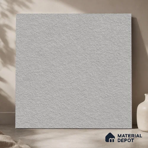 Terrazzo Salt & Paper Tile TL 11645 B Frosted Mesa | 2 ft x 2 ft Punch Matte Finish Full Body Vitrified Wall & Floor Tile - 9 mm | Suitable For Bathroom, Balcony, Courtyard