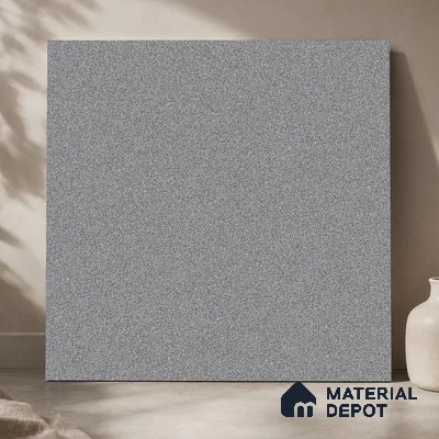 Terrazzo Salt & Paper Tile TL 11646 Silver Drift | 2 ft x 2 ft Matte Finish Full Body Vitrified Wall & Floor Tile - 9 mm | Suitable For Bathroom, Balcony, Courtyard