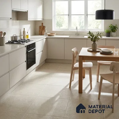 Marble Wall & Floor Tile TL 11445 2 ft x 2 ft Glossy Finish Vitrified Tile - 9 mm | Suitable For Living Room, Bedroom, Dining