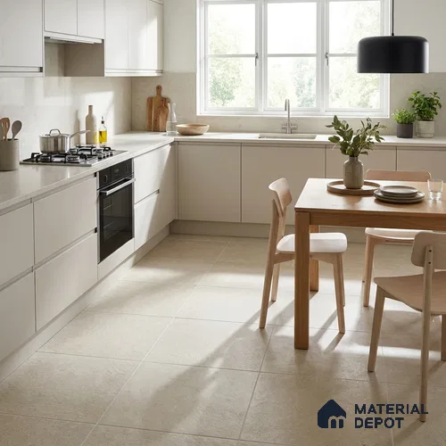 Marble Wall & Floor Tile TL 11445 2 ft x 2 ft Glossy Finish Vitrified Tile - 9 mm | Suitable For Living Room, Bedroom, Dining