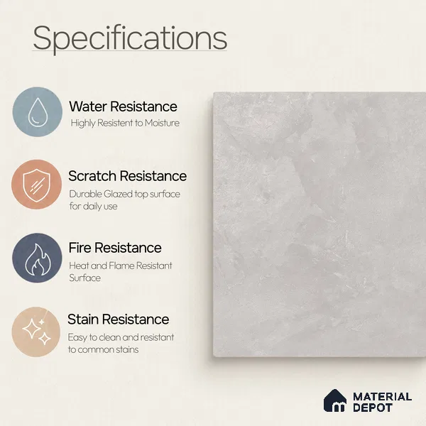 Stone Tile TL 11648 E | 4 ft x 2 ft Craving Matte Finish Vitrified Tile - 9 mm