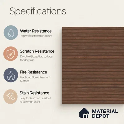 Punch Tile TL 11649 | 4 ft x 2 ft Punch Matte Finish Vitrified Tile - 9 mm