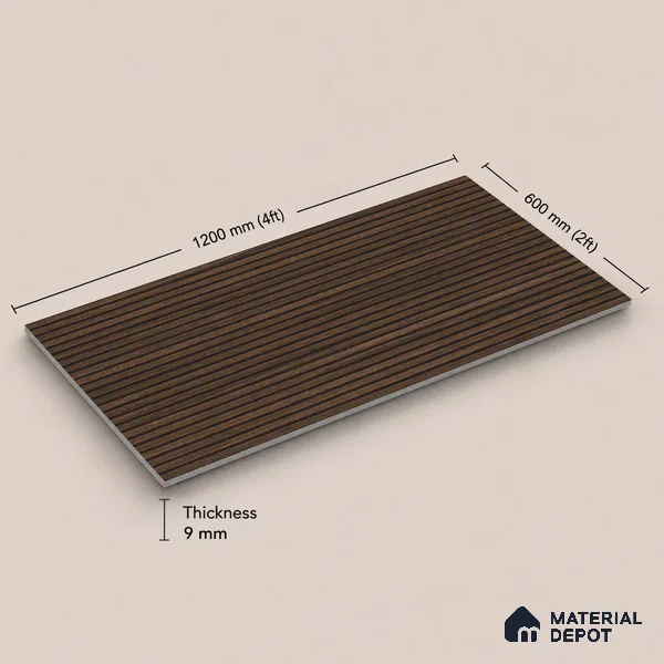 Punch Tile TL 11649 C | 4 ft x 2 ft Punch Matte Finish Vitrified Tile - 9 mm