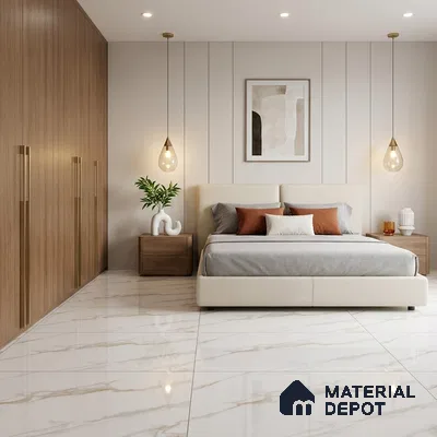 Stone Tile TL 11650 | 4 ft x 2 ft Glossy Finish Vitrified Tile - 9 mm
