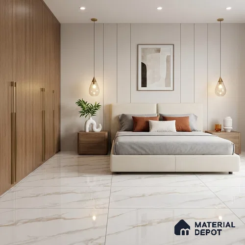 Stone Tile TL 11650 | 4 ft x 2 ft Glossy Finish Vitrified Tile - 9 mm