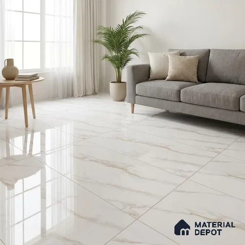Stone Tile TL 11650 | 4 ft x 2 ft Glossy Finish Vitrified Tile - 9 mm