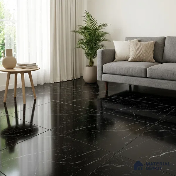 Stone Tile TL 11653 | 4 ft x 2 ft High Gloss Finish Vitrified Tile - 9 mm