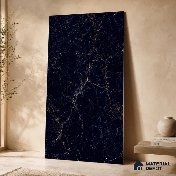 Stone Tile TL 11654 | 4 ft x 2 ft High Glossy Finish Vitrified Tile - 9 mm