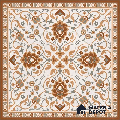 Stone Tile TL 11655 | 2 ft x 2 ft Carving Matte Finish Vitrified Tile - 9 mm