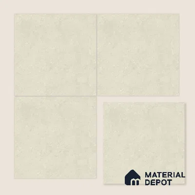 Moroccan Wall & Floor Light Tile TL 11680 Sandstone Mist 1 ft x 1 ft Ceramic Matte Finish Tile - 10 mm | Suitable For Kitchen, Bathroom, Balcony