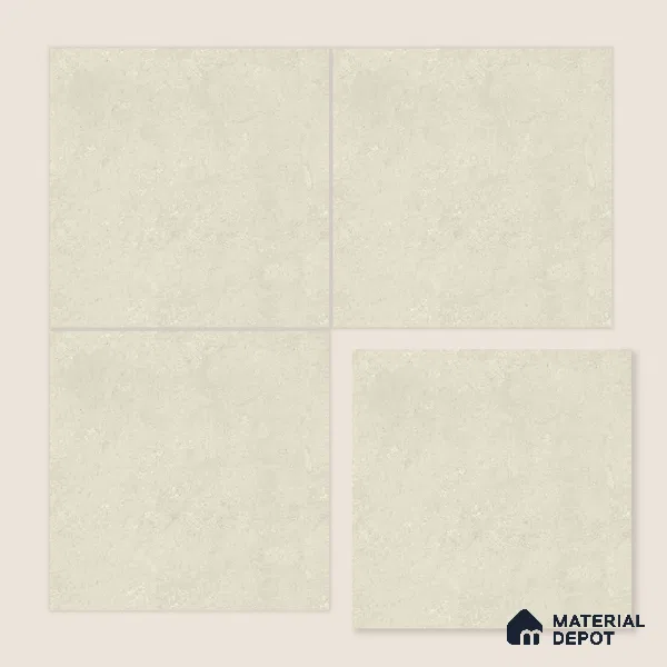 Moroccan Wall & Floor Light Tile TL 11680 Sandstone Mist 1 ft x 1 ft Ceramic Matte Finish Tile - 10 mm | Suitable For Kitchen, Bathroom, Balcony