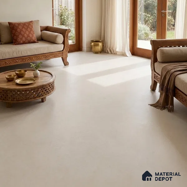 Stone Wall & Floor Tile TL 11743 | 6 ft x 4 ft Vitrified Matte Tile - 9 mm