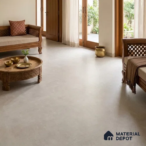 Stone Wall & Floor Tile TL 11744 C | 6 ft x 4 ft Vitrified Matte Tile - 9 mm