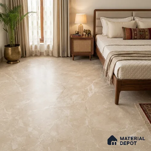 Marble Wall & Floor Tile TL 11745 | 6 ft x 4 ft Vitrified Satin Tile - 9 mm