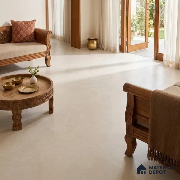 Stone Wall & Floor Tile TL 11748 | 6 ft x 4 ft Vitrified GHR Tile - 9 mm
