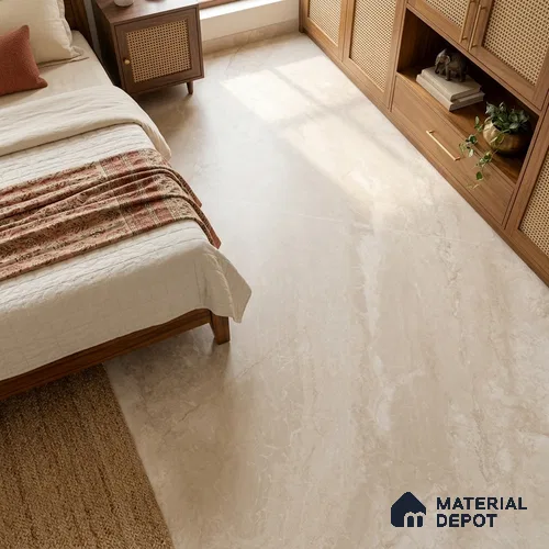 Marble Wall & Floor Tile TL 11752 | 6 ft x 4 ft Vitrified Satin Tile - 9 mm