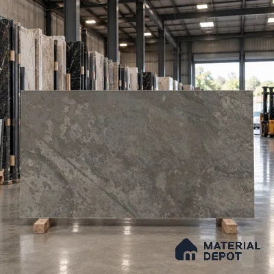 Marble Wall & Floor Tile TL 11753 B | 6 ft x 4 ft Vitrified Metallic Matte Tile - 9 mm