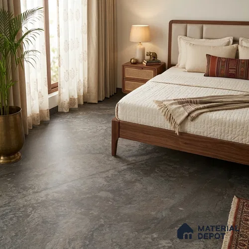 Marble Wall & Floor Tile TL 11753 B | 6 ft x 4 ft Vitrified Metallic Matte Tile - 9 mm