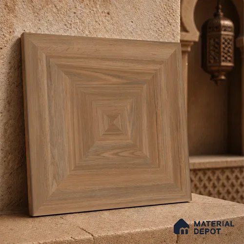 Moroccan Wall Tile TL 11792 | 1 ft x 1 ft Ceramic Matte Tile - 9 mm | Suitable For Bathroom, Balcony, Kitchen
