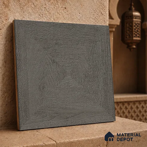 Moroccan Wall Tile TL 11794 | 1 ft x 1 ft Ceramic Matte Tile - 9 mm | Suitable For Bathroom, Balcony, Kitchen