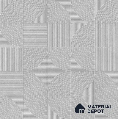 Moroccan Floor Decor Tile TL 11797 B | 2 ft x 2 ft Vitrified Double Digital Matte Tile - 9 mm | Suitable For Courtyard, Balcony, Dining Area