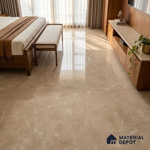 Marble Wall & Floor Tile TL 11811 | 6 ft x 4 ft Vitrified Glossy Tile - 9 mm