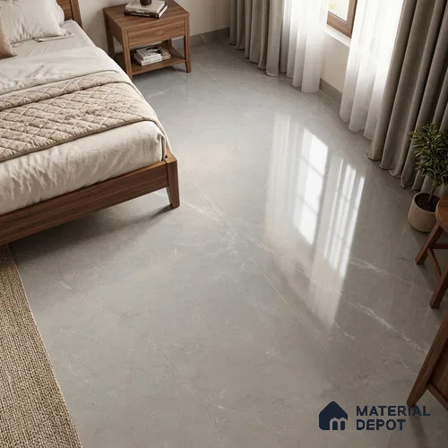 Marble Wall & Floor Tile TL 11812 | 6 ft x 4 ft Vitrified Glossy Tile - 9 mm