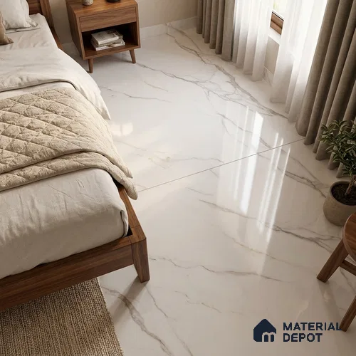 Marble Wall & Floor Tile TL 11815 | 6 ft x 4 ft Vitrified Glossy Tile - 9 mm