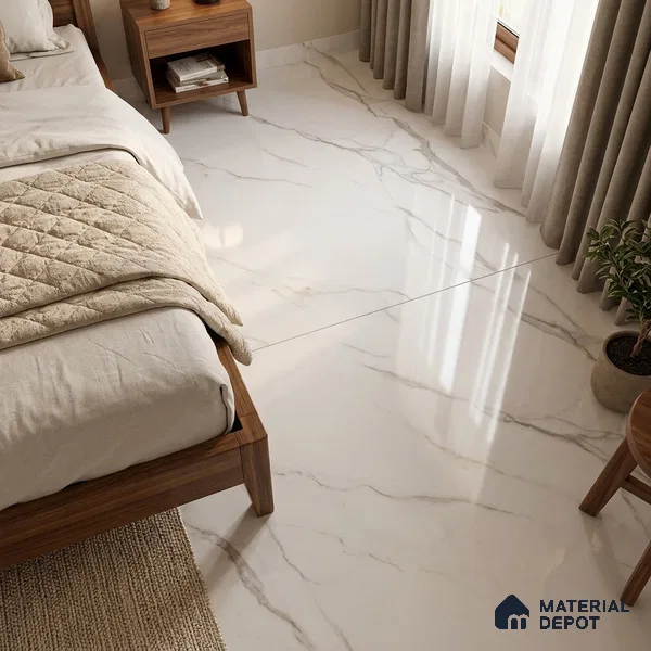 Marble Wall & Floor Tile TL 11815 | 6 ft x 4 ft Vitrified Glossy Tile - 9 mm