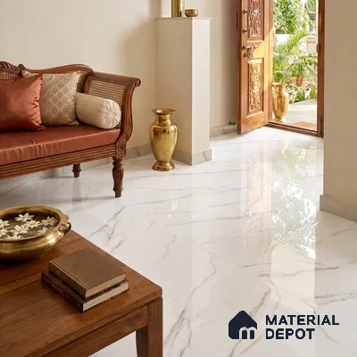 Marble Wall & Floor Tile TL 11815 | 6 ft x 4 ft Vitrified Glossy Tile - 9 mm