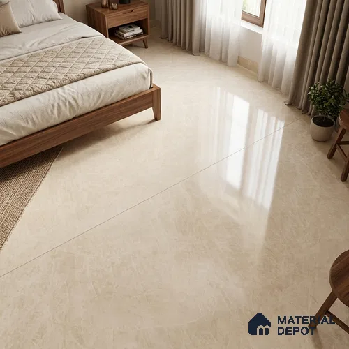 Marble Wall & Floor Tile TL 11816 | 6 ft x 4 ft Vitrified Glossy Tile - 9 mm