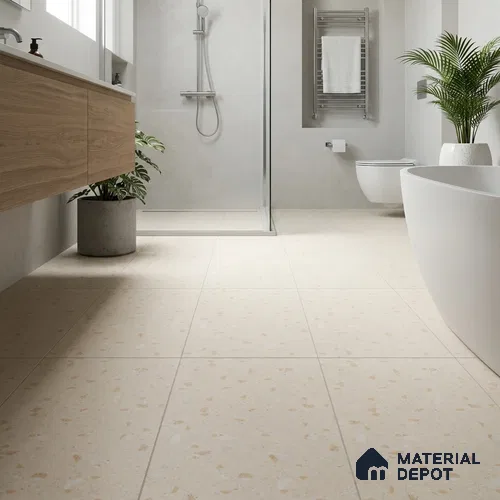 Terrazzo Wall & Floor Tile TL 11823 | 4 ft x 2 ft Vitrified Matte Tile - 9 mm