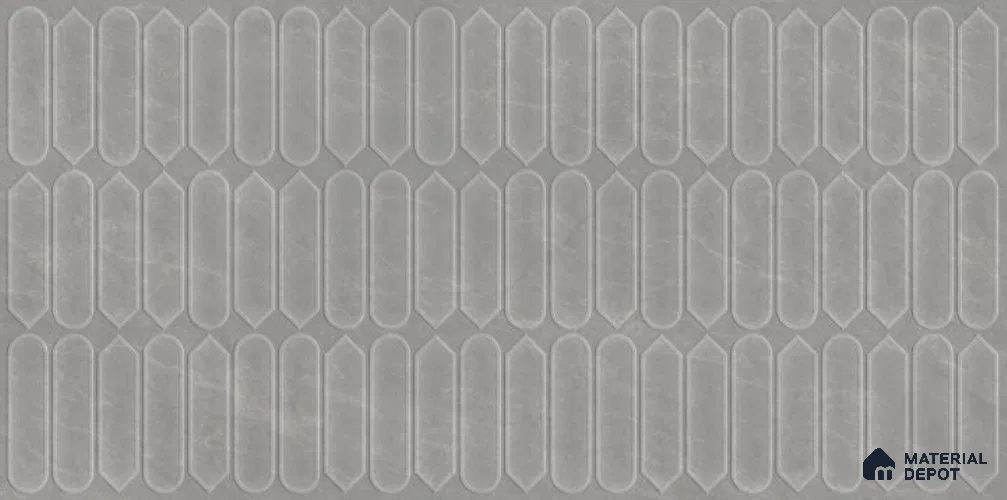 Subway Wall Decor Tile TL 11886 H | 5.33 ft x 2.67 ft Vitrified Matte Tile - 9 mm