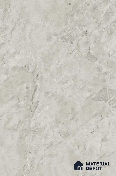Marble Wall & Floor Tile TL 11908 Silver 6 ft x 4 ft Glossy Finish Vitrified Tile - 9 mm | Suitable For Living Room, Bedroom, Bathroom
