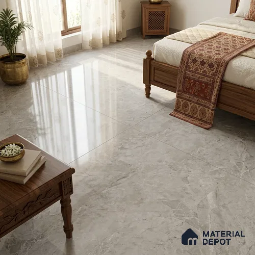 TL 11908 | 6 ft x 4 ft Glossy Finish Vitrified Tile - 9 mm