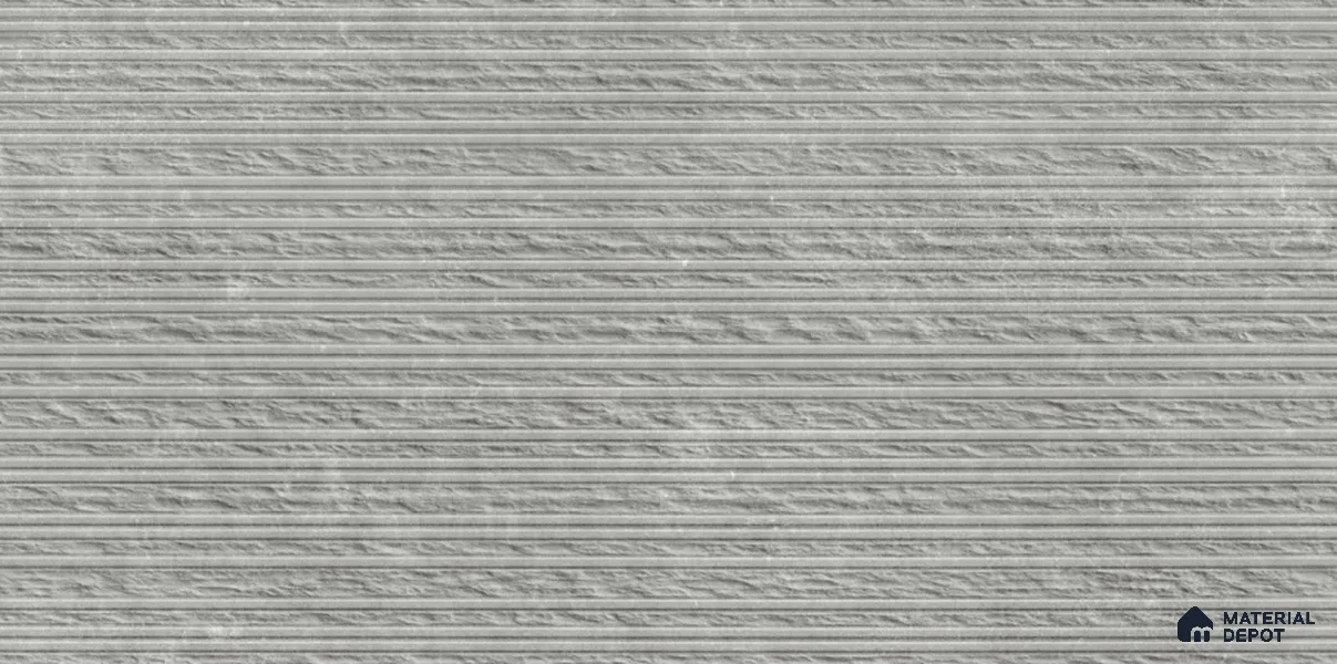 Punch Look TL 11910 G Grigio Decor 4 ft x 2 ft Punch Matte Finish Fullbody Vitrified Tile - 8.5 mm | Suitable For Living Room, Bathroom & Dining