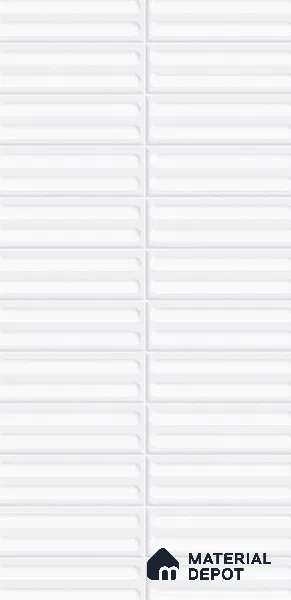 Faux Subway Wall Tile TL 11944 Impero Milky Luster Decor 2 ft x 1 ft Ceramic Matte Finish - 9 mm
