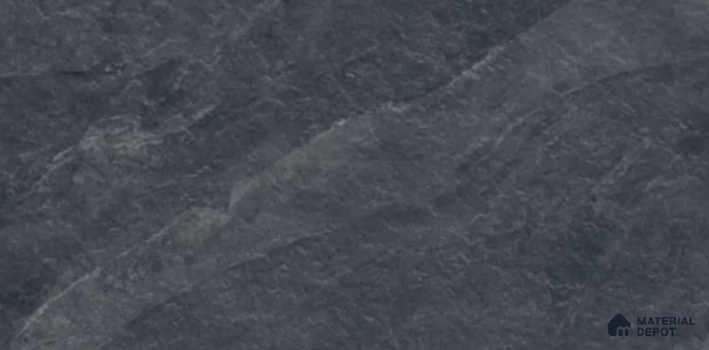 Marbles & Stones Floor Tile TL 11954 Morion Charcoal 4 ft x 2 ft Matte Finish Colour Body Punch Vitrified Tile - 9 mm | 5 Random Design
