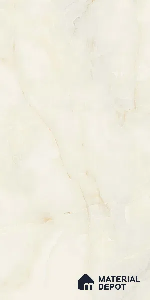 Marble Wall & Floor Tile TL 12017 Cream 4 ft x 2 ft Glossy Finish Vitrified Tile - 9 mm | 4 Random Designs | Suitable For Living Room, Bedroom, Dining
