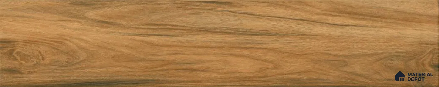 Wooden Effect Floor Tile TL 12067 D6 15247 3.2 ft x 8 inc Matte Finish Ceramic Tile - 9 mm