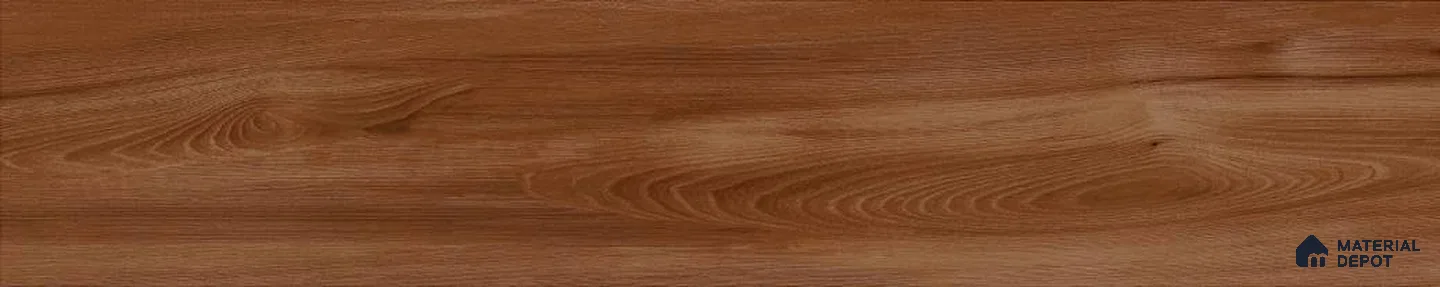 Wooden Effect Floor Tile TL 12114 D6 15261 3.2 ft x 8 inc Matte Finish Ceramic Tile - 9 mm