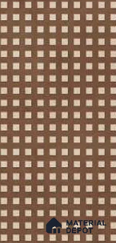 Highlighter Look Wall Tile TL 12125 L Retina Coffee Box 4 ft x 2 ft Vitrified Matte Finish - 9 mm | Suitable For Bathroom, Accent/Feature Wall, Dining Area