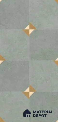 Cement Look Matte Finish Grey Vitrified Wall Tile | TL 12126 B 4 ft x 2 ft - 9 mm | Suitable For Living Room, Hall & Study