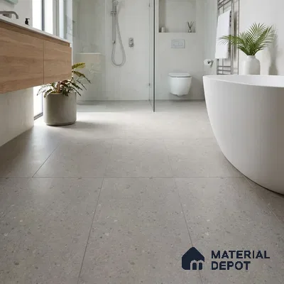 Terrazzo Look Floor & Wall Tile TL 12127 B Provence Avorio 4 ft x 2 ft Full Body Vitrified Matte Finish - 9 mm