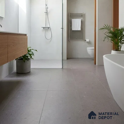 Terrazzo Look Floor & Wall Tile TL 12127 D Provence Sabbia 4 ft x 2 ft Full Body Vitrified Matte Finish - 9 mm