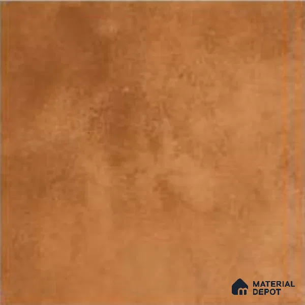 Cement Look Matte Carving Finish Brown Vitrified Floor Tile | TL 12131 | 1 ft x 1 ft - 9 mm | Suitable For Living Room, Hall & Foyer