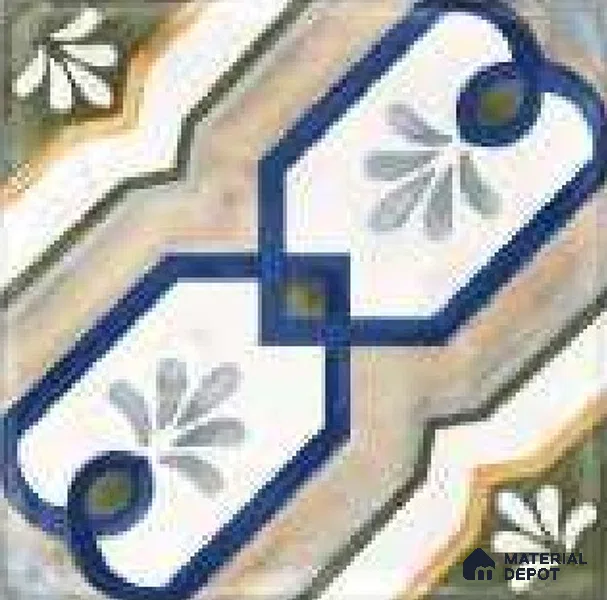Moroccans Wall Tile TL 12138 80385 Lucido Cubet 8 inc x 8 inc Glossy Finish Vitrified Tile - 9 mm